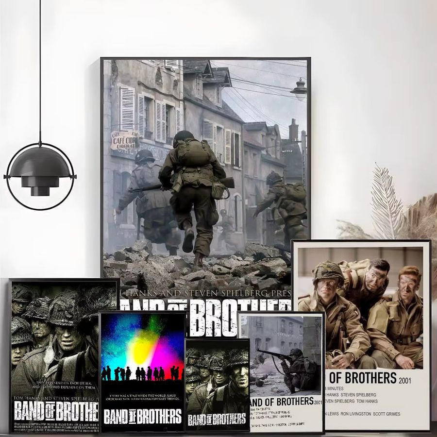 Band Of B-Brothers Poster hochauflösender selbstklebender und wasserfester Kunstaufkleber zur Heimdekoration für dein Wohnzimmer - Bild 2