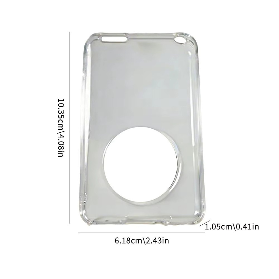 Transparente Kristall-Schutzhülle aus PC Hartschale für Apple iPod Classic 80, 120 und 160G - Bild 4