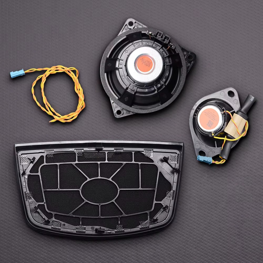 DWVVSL Lautsprecherabdeckungs-Kit für BMW F30 F31 F32 F34 3er und 4er Serie in Schwarz - Bild 2