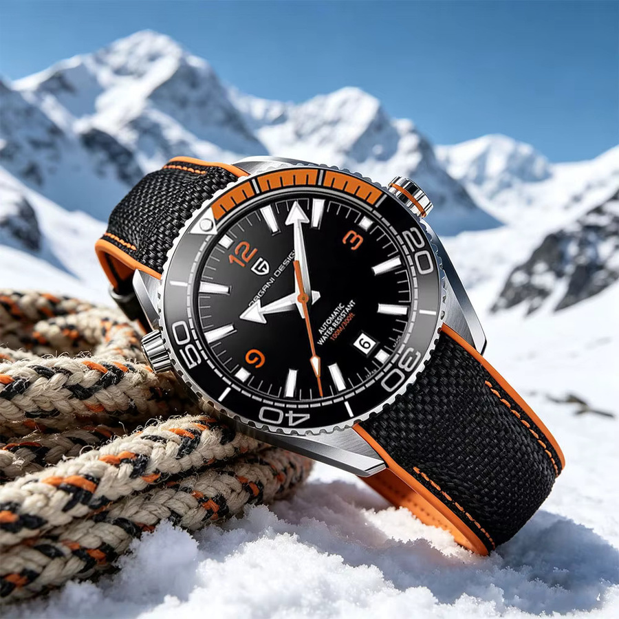 PAGANI DESIGN Armbanduhr Automatik, Edelstahl, 42 mm, Herren - Bild 5