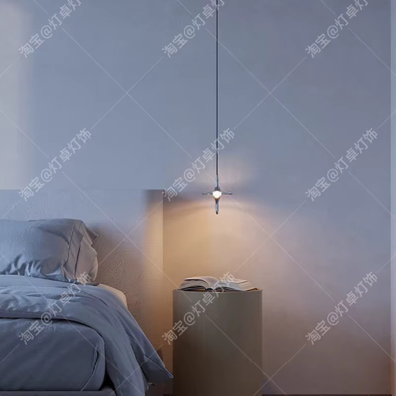Savenmade Moderne Kristall-Pendelleuchte in Chrom und Silber für Wohnzimmer und Treppenhaus - Bild 2