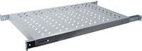 Digitus DN-97648 19 Zoll Netzwerkschrank-Geräteboden 1 HE in Grau mit variablen Befestigungsschienen, Breite: 70 cm - Bild 1