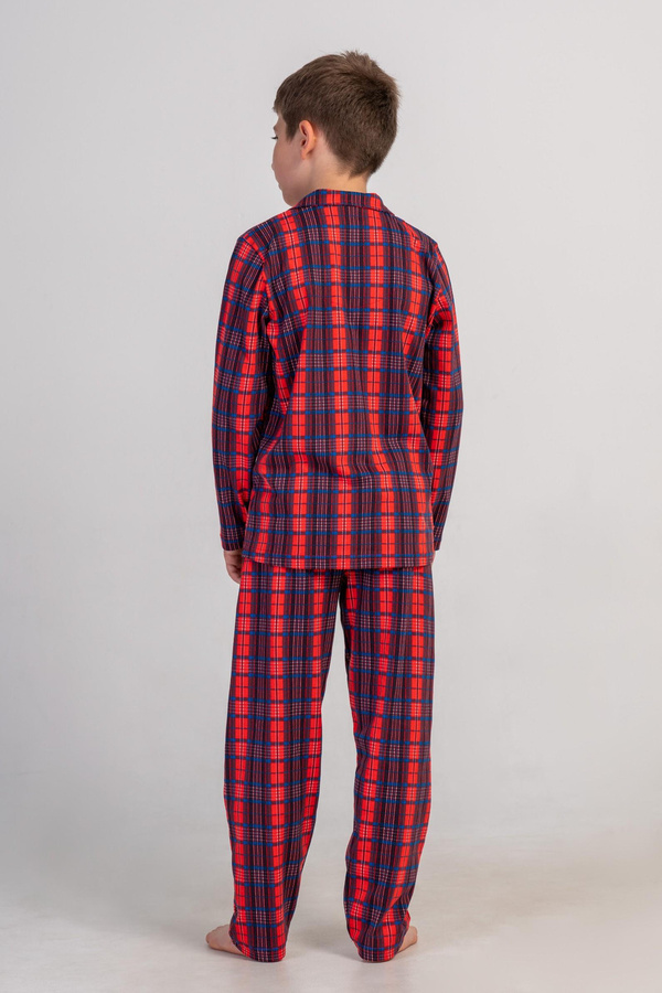 Vienetta Pyjama Langarm und Lange Hose, Jungen, 158 - Bild 2
