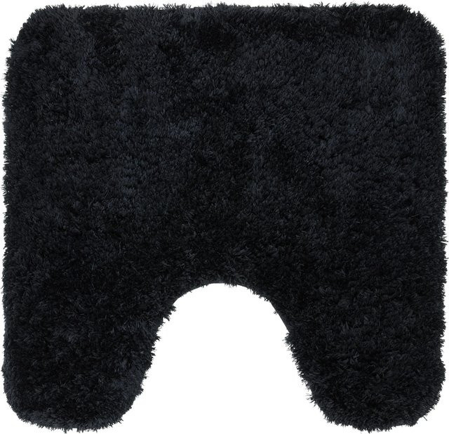 Premium Living WC-Vorleger Chris Schwarz, Schwarz, B/T: 50 x 50 cm - Bild 1