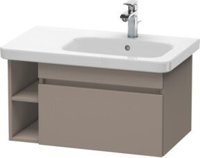 Duravit Waschtischunterschrank DuraStyle in Grau Matt mit einem Auszug, Wandmontage, B/T: 73 x 44,8 cm - Bild 1