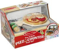 Melissa & Doug Top & Bake Pizza Theke Spielküche aus Holz und Filz - Bild 1