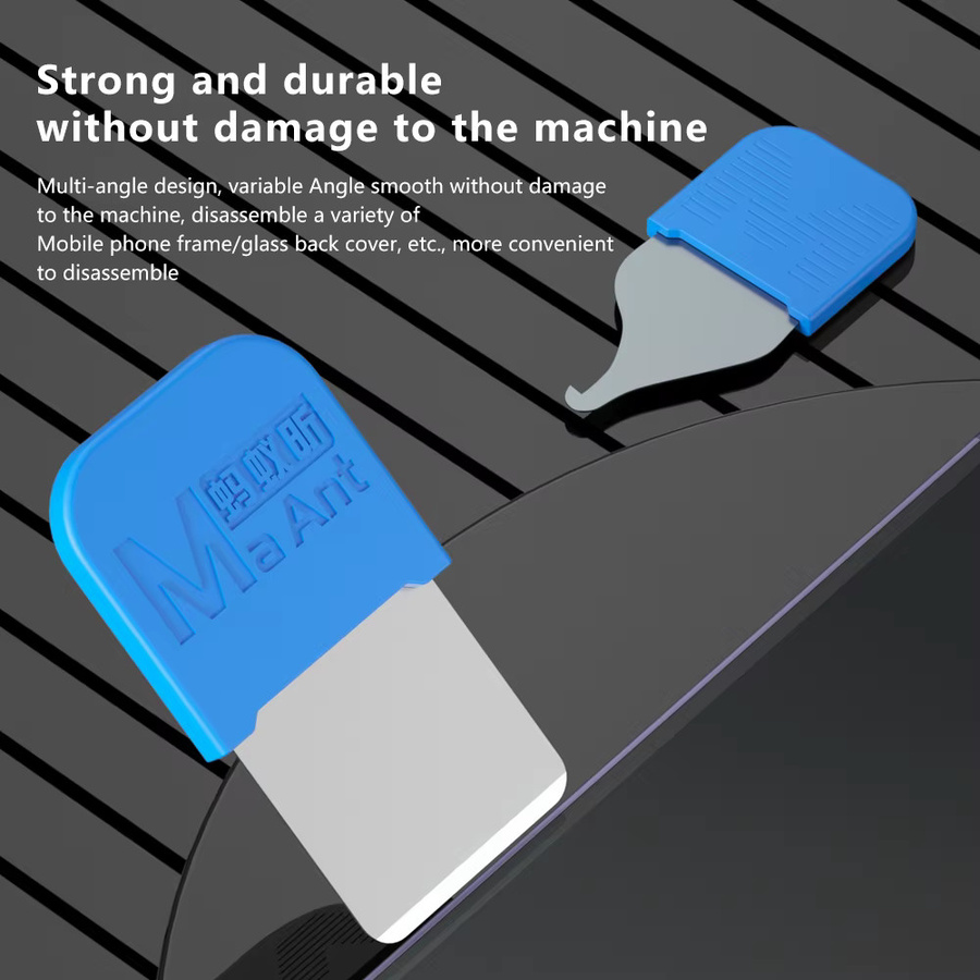 MaAnt MY-118 6-teiliges professionelles Handy-Reparaturset aus Metall in Blau zur Demontage von Akkus und LCDs - Bild 3