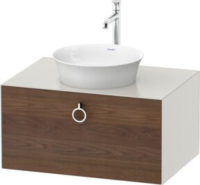 Duravit Waschtischunterschrank ohne Aufsatz White Tulip Matt Weiß B: 80 cm, H: 40,8 cm, T: 55 cm - Bild 1