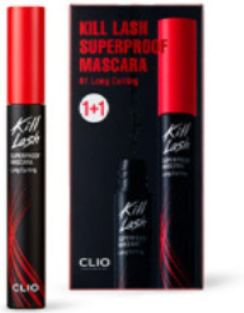 CLIO Kill Lash Superproof Mascara No.1 Long Curling, 1+1 Set - Bild 1