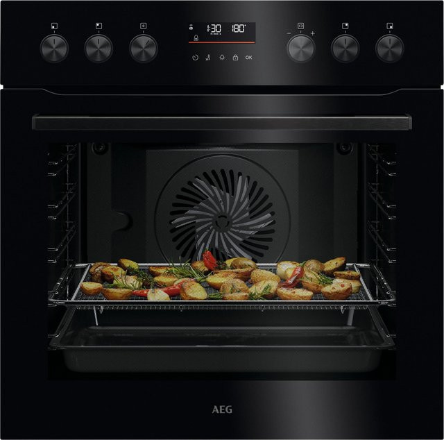 AEG Einbauherdset FXHS25B67 in Schwarz - Bild 1