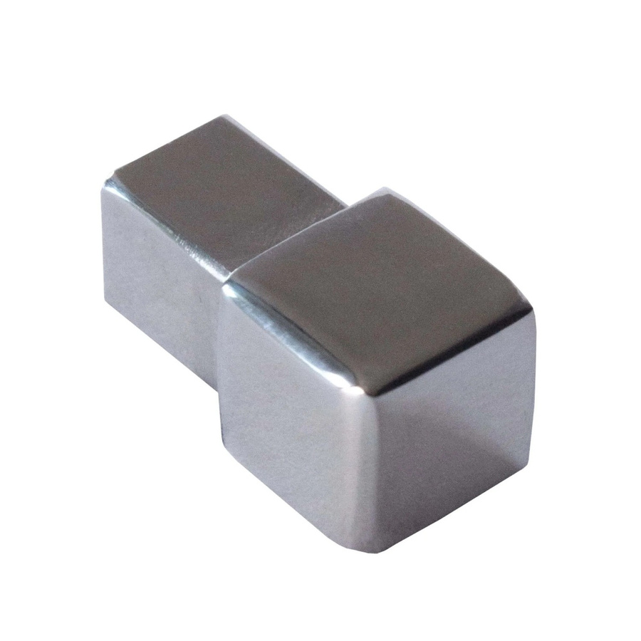 Dalsys Endstück Quadratprofil 10mm aus Edelstahl in Silber poliert - Bild 2