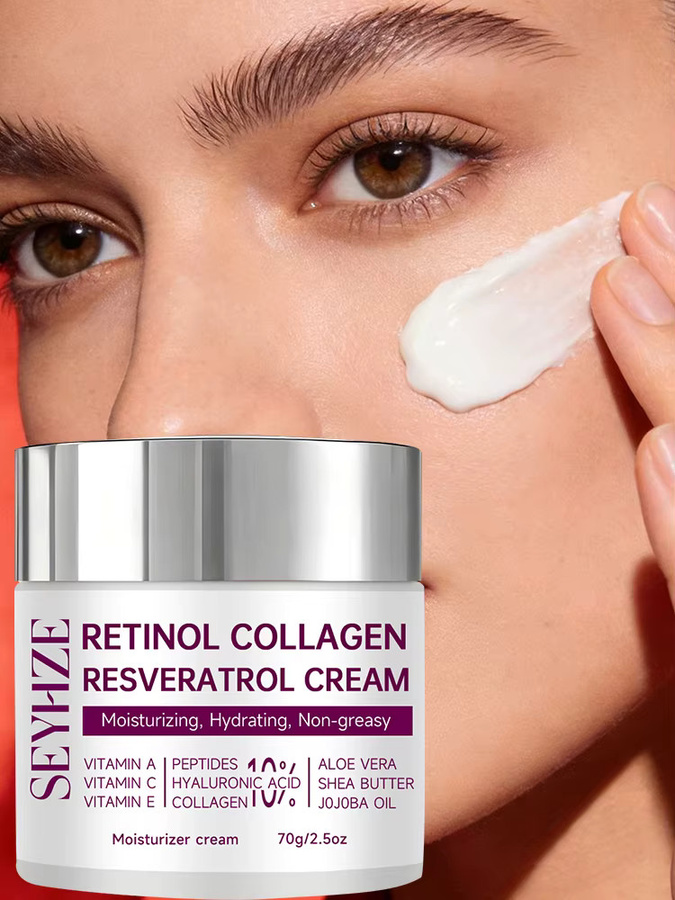 SEYHZE Retinol & Collagen Feuchtigkeitscreme, Gesichtspflege für Herren - Bild 4