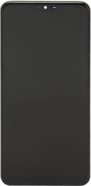 LG G7 ThinQ LCD-Display Ersatzteil mit 6,1 Zoll Touchscreen Digitizer-Baugruppe und Rahmen in Schwarz - Bild 1
