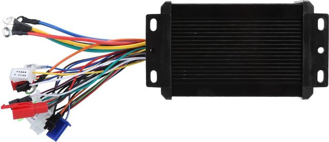 Fishine Bürstenloser E-Scooter Motorcontroller mit 450W Sinuswellen-Technologie und 9 Röhren, 48V-64V, Schwarz - Bild 1
