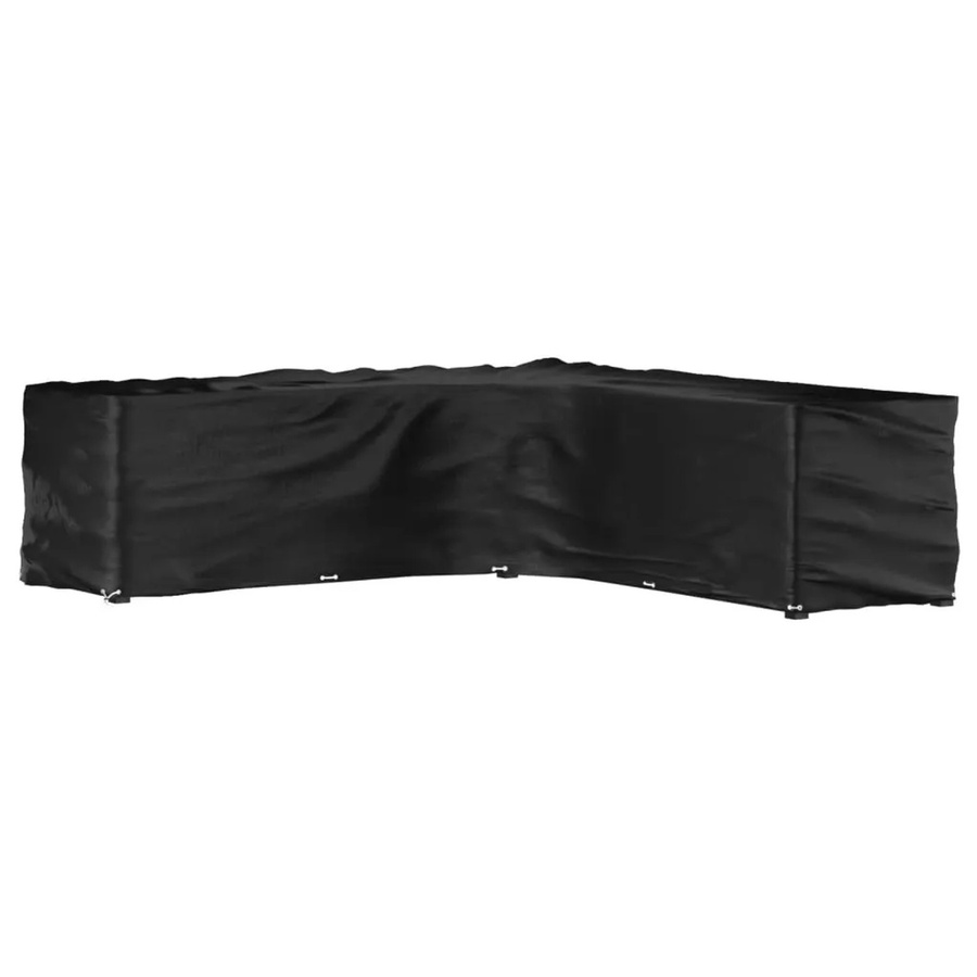 vidaXL Gartenmöbel-Abdeckung in L-Form mit 20 Ösen, B/T/H: 300 x 300 x 90 cm - Bild 2