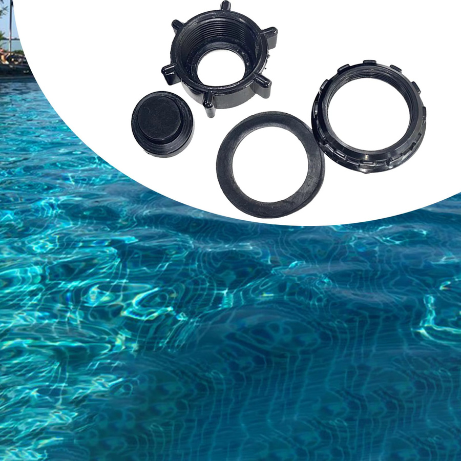 Sandfilter Ablassschraube und Ablassventil Set 1,5 Zoll für Pool, Whirlpool und Spa-Ausrüstung - Bild 1