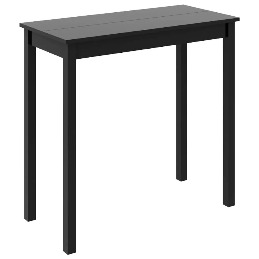 vidaXL Bartisch aus MDF in Schwarz, modern, B/T/H: 115 x 55 x 107 cm - Bild 2