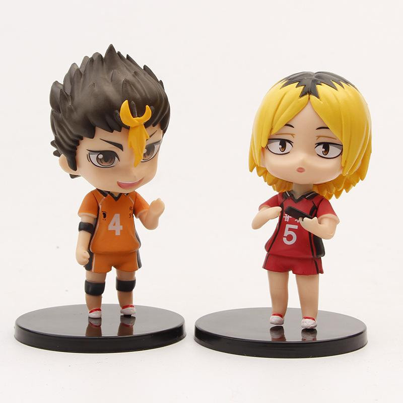 MIFEN Haikyuu Figur Q-Version Modell 8-teiliges Set PVC - Bild 1