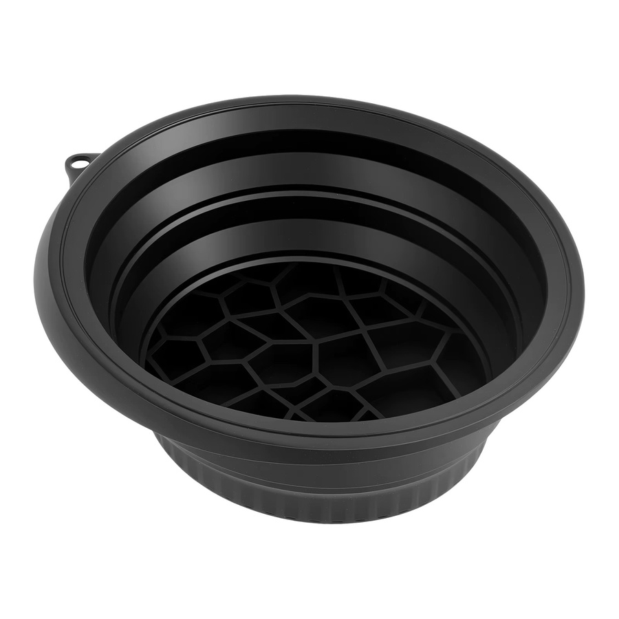 Willstar Faltbares Silikon-Becken mit Eiswürfelform, Gesicht, Purple, Black - Bild 7