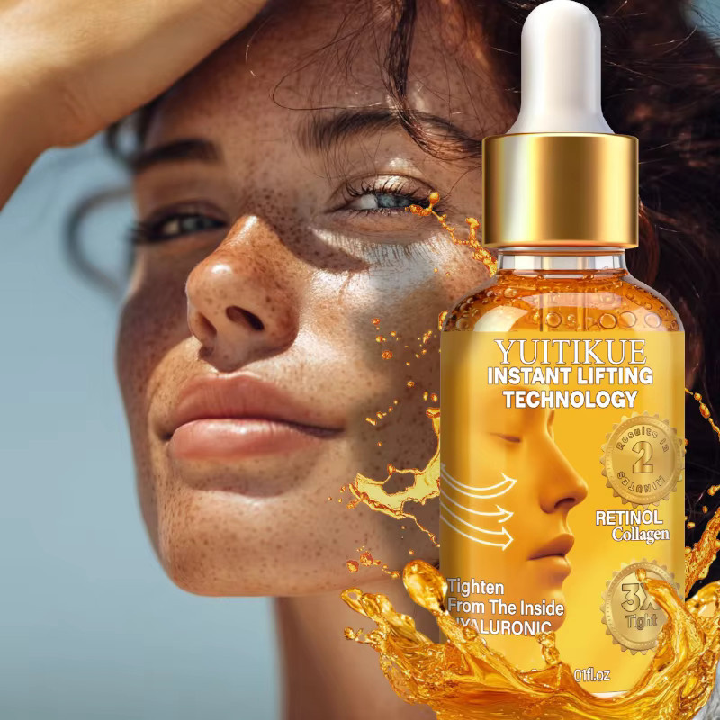 YUITIKUE Retinol Kollagen Serum mit Hyaluronsäure, Gesicht - Bild 3