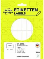 Avery Zweckform Universaletikett aus Papier in Weiß, Breite: 38 mm, Höhe: 14 mm - Bild 1
