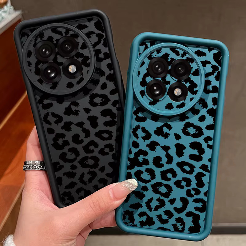 Stoßfeste TPU Handyhülle mit Leopardenmuster für OnePlus 15 13 13T 12 13R 12R 11R 5G und OnePlus Nord 5 Ace 5 3 2 in Multicolour - Bild 3