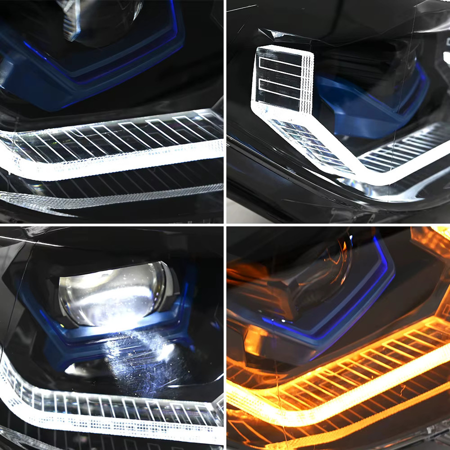 COOLCMP E-Mark Projektorlinsen LED Scheinwerfer Baugruppe für BMW 3er F30 F31 (2012-2018) für Halogen und Xenon Modelle - Bild 3