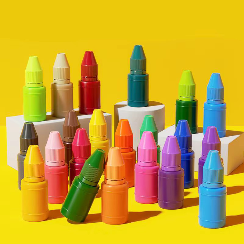 Textiltinte für Kleidung und Stempel in 35 Farben, 10 ml - Bild 2