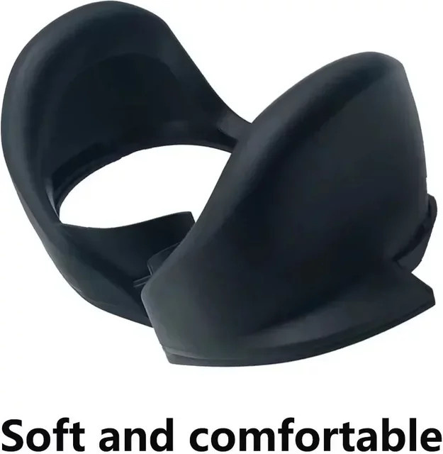Meta Augenabdeckungspolster für Quest Pro VR Headset, lichtblockierende Gesichtsmaske in Schwarz - Bild 1