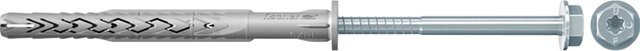 Fischer Langschaftdübel SXRL 10 x 80 mit Sechskantschraube und U-Scheibe, 10 Stück - Bild 1