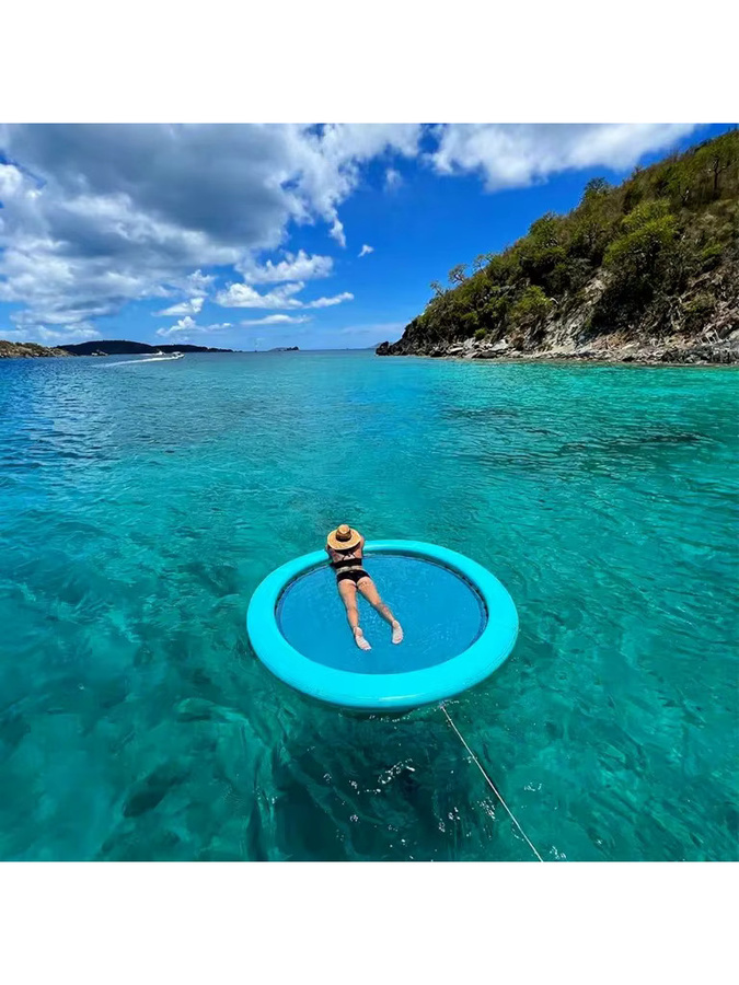 Sunchill Aufblasbare Schwimminsel für Erwachsene mit Schnellaufblasfunktion - Bild 5