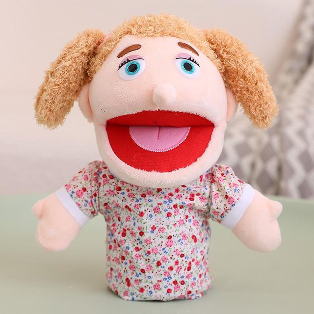 Yiran toy Handpuppe Plüsch, Bunt / Mehrfarbig, 28-33cm - Bild 1