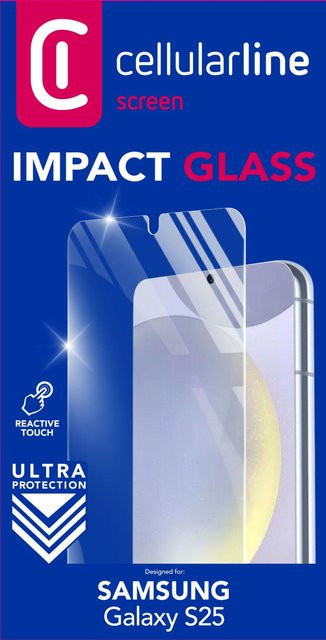 Impact Glass Capsule Schutzhülle für Samsung Galaxy S25 in Transparent - Bild 1