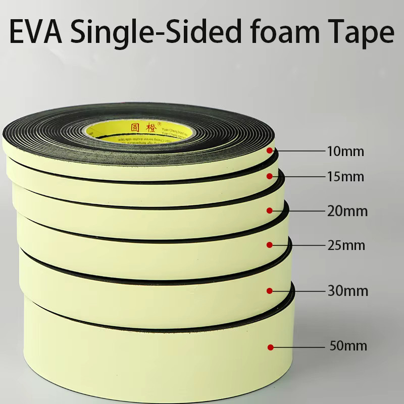 Einseitiges Klebeband aus verdicktem EVA-Schaum und EPDM-Ethylen-Propylengummi in Schwarz mit hoher Viskosität zum Montieren - Bild 4