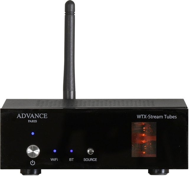 Advance Paris WTX-StreamTubes Netzwerk-Audio-Connector in Schwarz und Silber mit Bluetooth, Optisch, Ethernet/LAN und Wi-Fi - Bild 1