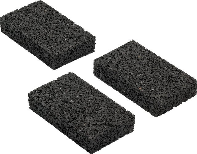 Rettenmeier Auflagepads für Unterkonstruktion aus Kunststoff, Schwarz, B/T/H: 9 x 6 x 0,3 cm, 60 Stück - Bild 1