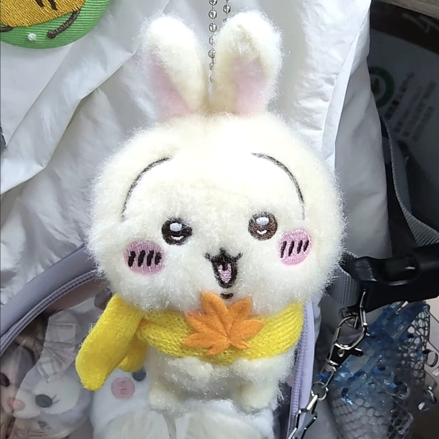 Chiikawa Momonga Hachiware Plüsch Puppe, Schlüsselanhänger - Bild 2