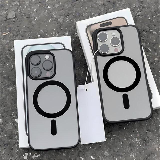 Transparente magnetische kabellose Ladehülle für Apple iPhone 17 18 Pro Max 16 15 14 13 12 11 Pro Max, stoßfeste Anti-Drop-Schutzhülle - Bild 1