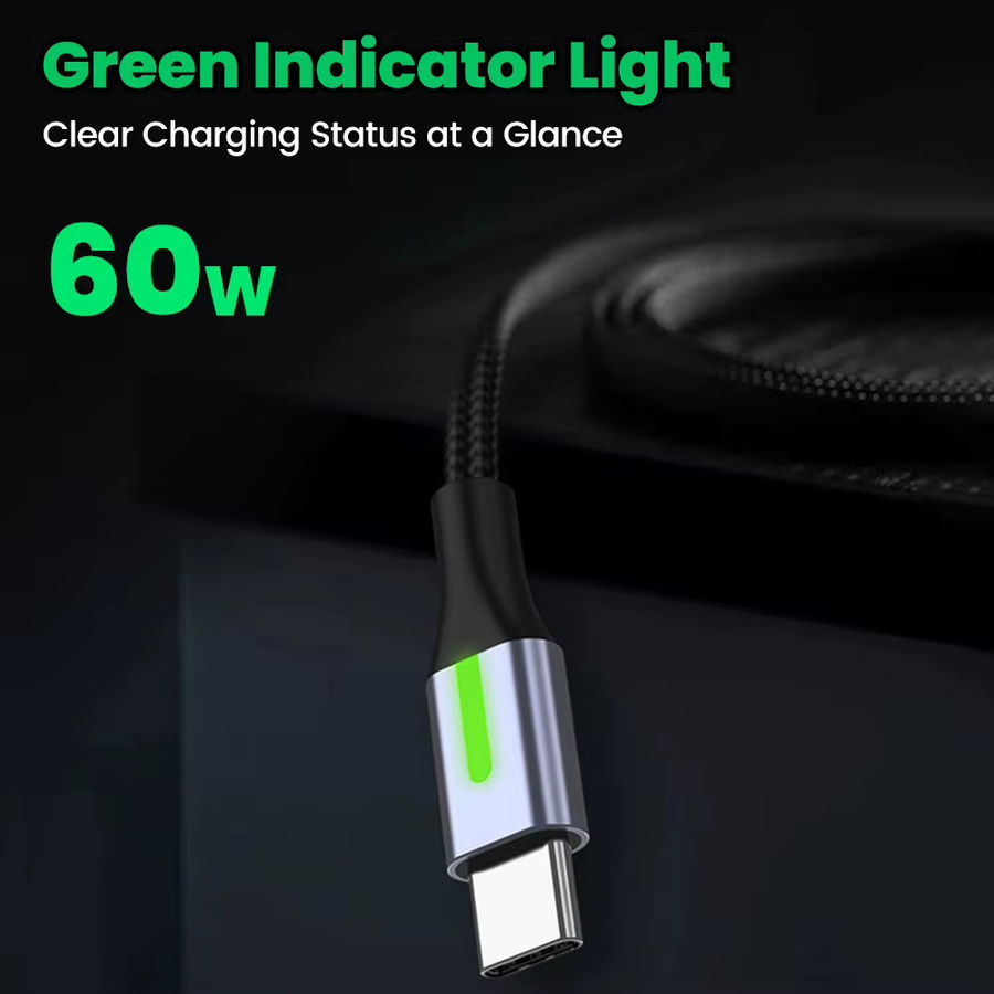 NNBILI USB-C zu USB-C Datenkabel mit kurzem Ellenbogen-Design in Schwarz für schnelles Aufladen von iPhone 16, 15, Xiaomi, Samsung und Huawei - Bild 4