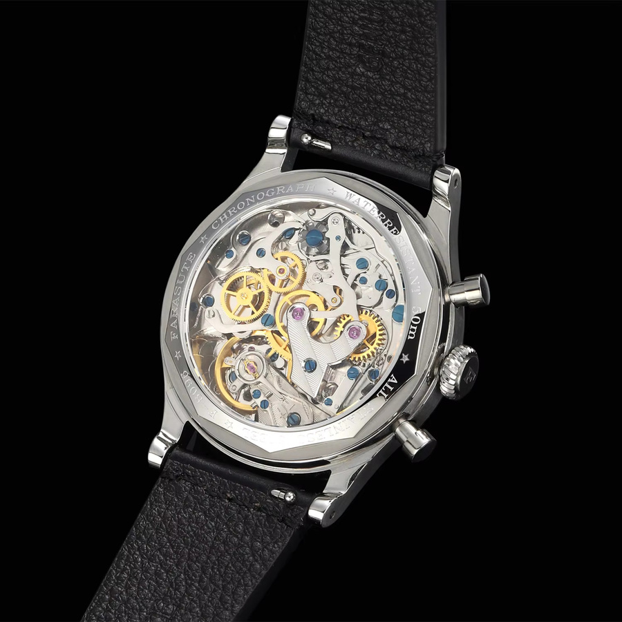 FARASUTE Chronograph, Handaufzug, Edelstahl, 38 mm, Herren - Bild 2