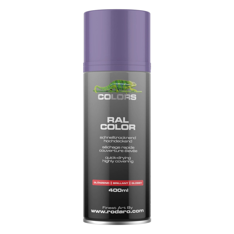 COLORS Sprühlack RAL4005 Blaulila Glanz 400ml - Bild 2