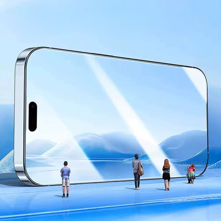 2 Stück panbon Displayschutzfolie aus gehärtetem Glas für iPhone 17, 16 Pro Max, 17 Air, 16 Plus und 16e, transparent, oleophobisch und staubfrei - Bild 2