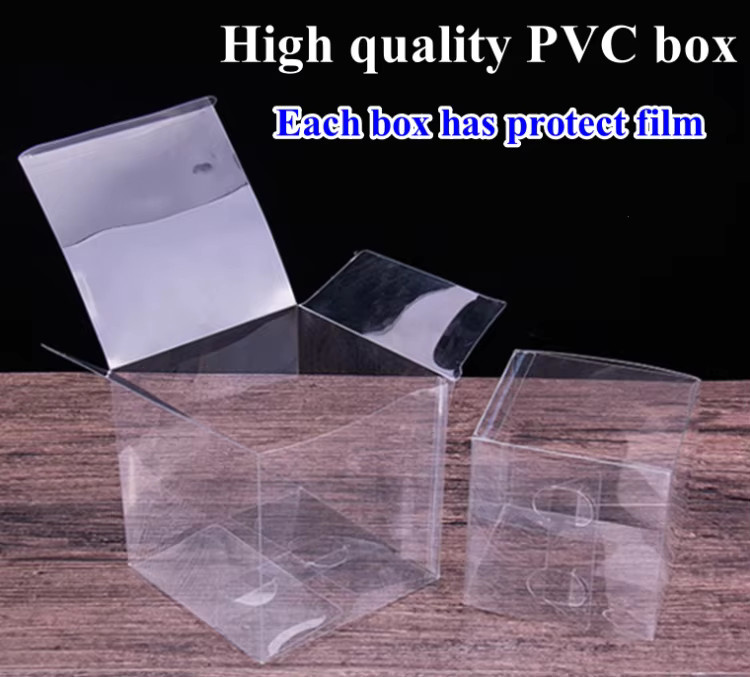 20 Stück leotrusting Transparente PVC Geschenkboxen zum Basteln für Schmuck und Figuren - Bild 2