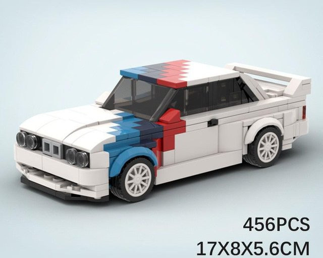 Binchi Keji Travel Speed Champions Rennwagen, Baustein Spielzeug, 456 Teile, ab 3 Jahren - Bild 1