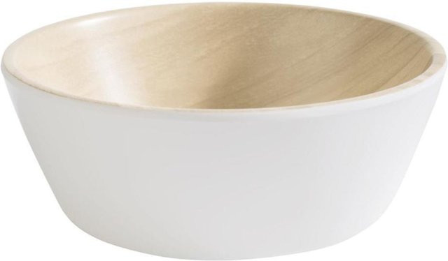 APS Schale FRIDA Dip-Bowl aus Melamin in Beige/Weiß, rund, 250 ml, Durchmesser: 12,5 cm, Höhe: 4,5 cm - Bild 1