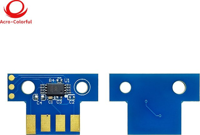 Lexmark Tonerchip für Laserdrucker-Patronen CS CX310 410 510 317 417 517 in Blau - Bild 1