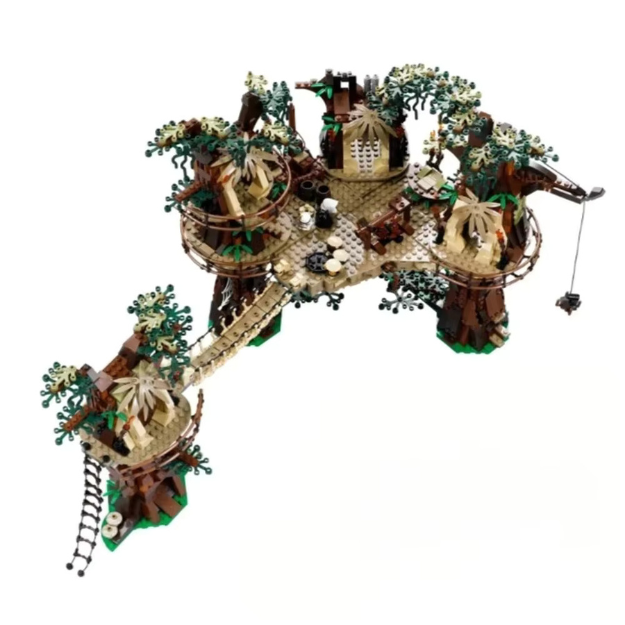 Star Wars Ewok-Dorf Straßenansicht-Baumodell, MOC, Baumodell - Bild 4