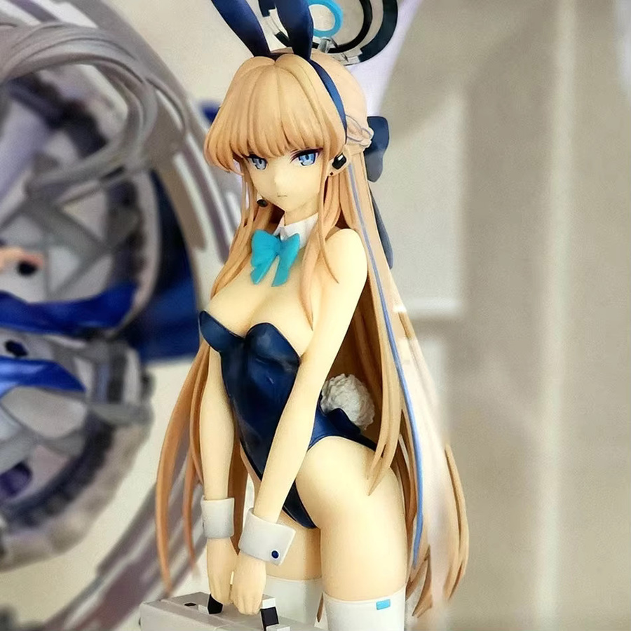 Bandai Anime Figur Asuma Toki Bunny Girl Modell in Blau und Multicolor als Sammlerstück und Dekoration - Bild 3