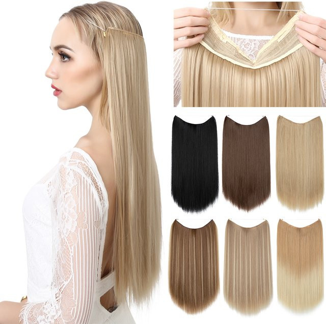 SARLA Haarverlängerung, Ombre, blond, glatt, Damen - Bild 1