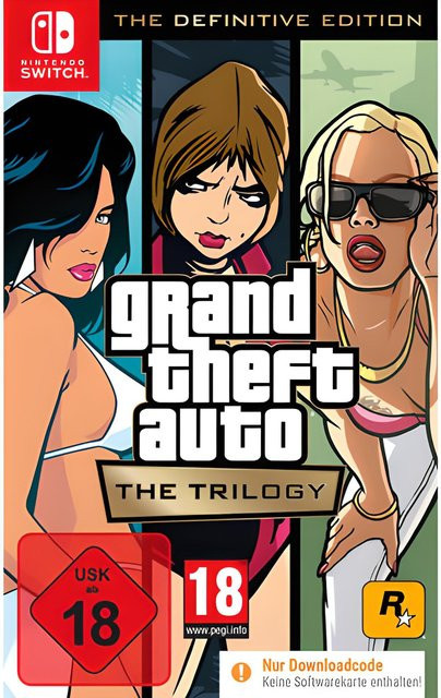 GTA Trilogy für Nintendo Switch von Take Two Interactive Software Europe Ltd - Bild 1
